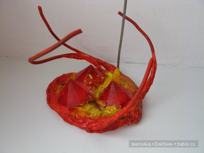 Жар-птица или Феникс -2. Авторская кукла своими руками