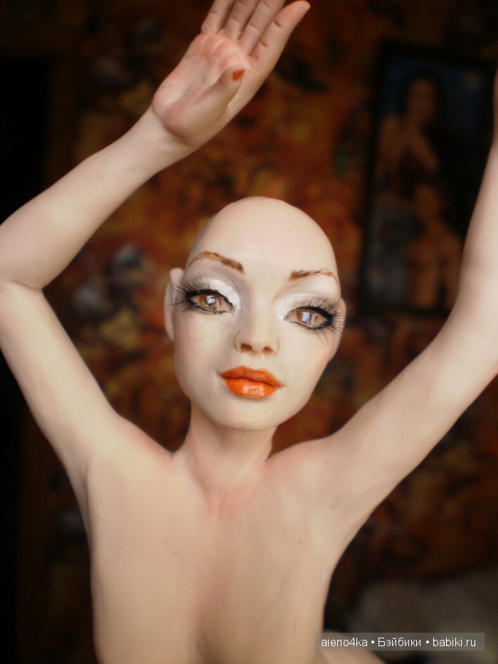 Жар-птица или Феникс -2. Авторская кукла своими руками (фото 9)