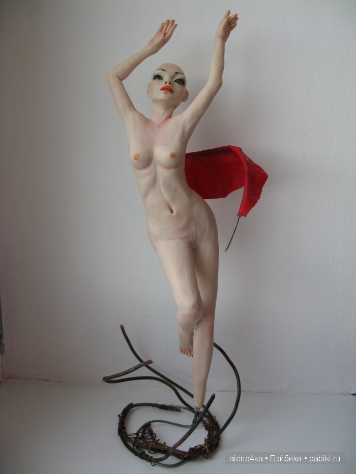 Жар-птица или Феникс -2. Авторская кукла своими руками