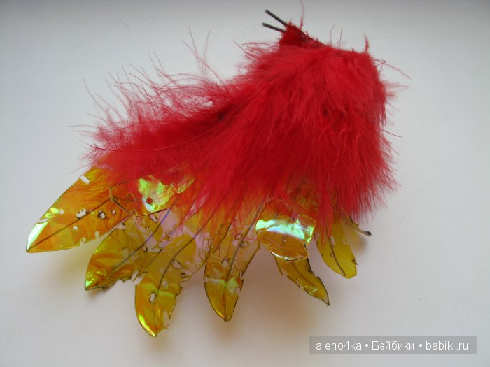 Жар-птица или Феникс -2. Авторская кукла своими руками