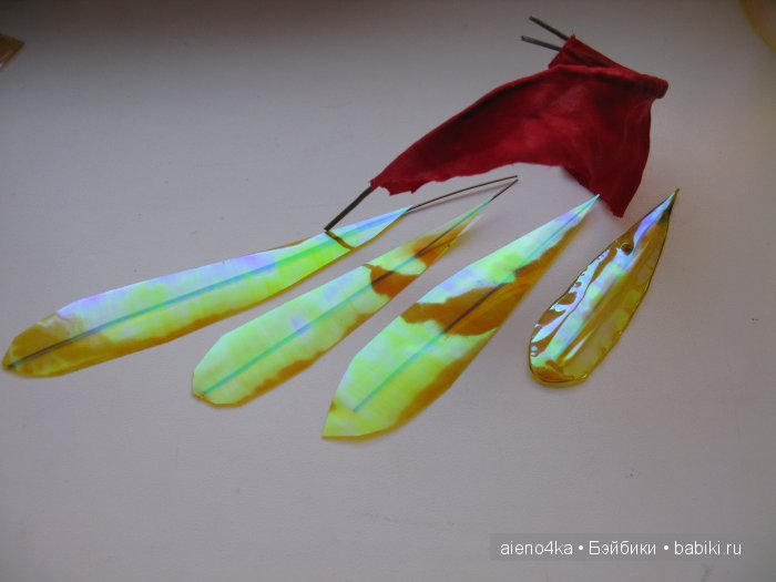 Жар-птица или Феникс -2. Авторская кукла своими руками