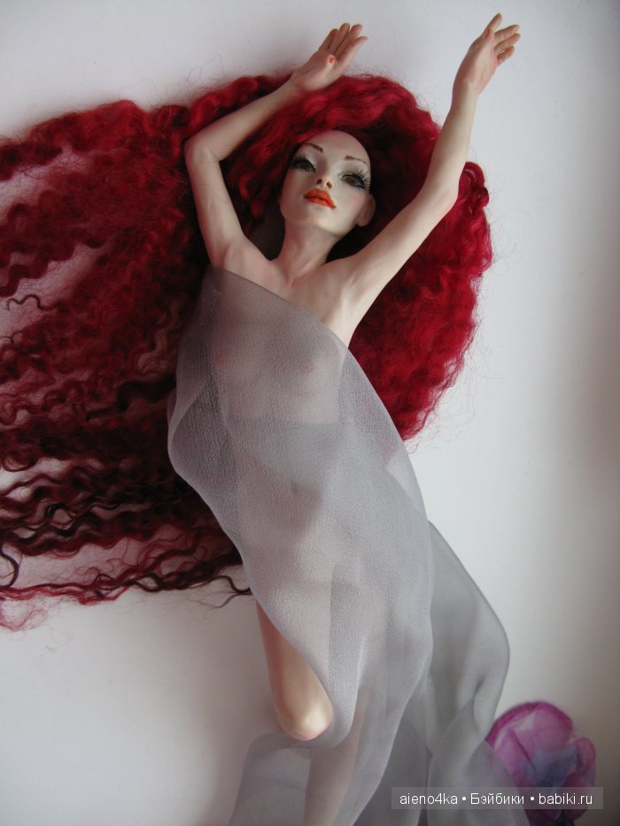 Жар-птица или Феникс -2. Авторская кукла своими руками (фото 10)