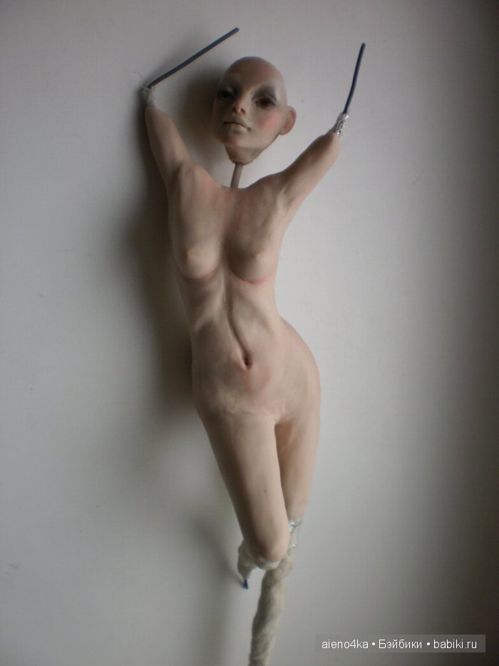 Жар-птица или Феникс -2. Авторская кукла своими руками (фото 4)