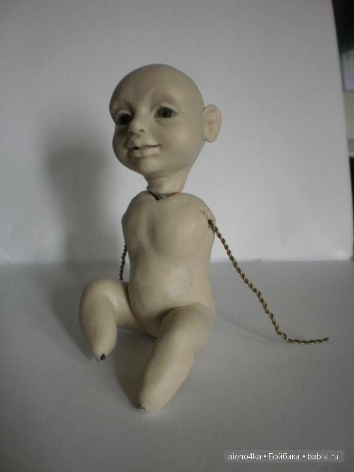 Настенька. Моя первая малявочка. ООАК кукла ручной работы Алёны Новченковой (фото 5)