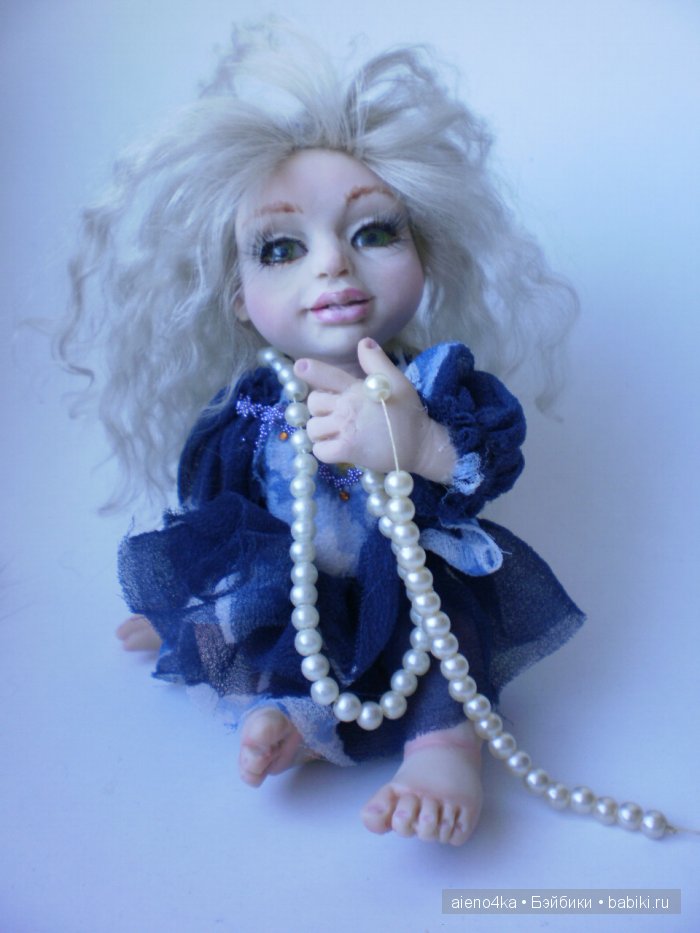 Настенька. Моя первая малявочка. ООАК кукла ручной работы Алёны Новченковой