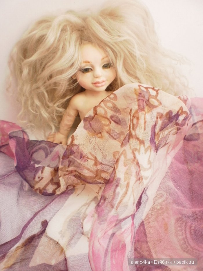 Настенька. Моя первая малявочка. ООАК кукла ручной работы Алёны Новченковой (фото 10)