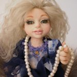 Настенька. Моя первая малявочка. ООАК кукла ручной работы Алёны Новченковой