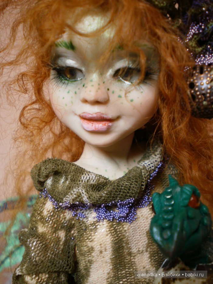Нянька. Авторская кукла — Лепка авторских кукол: полимерная глина