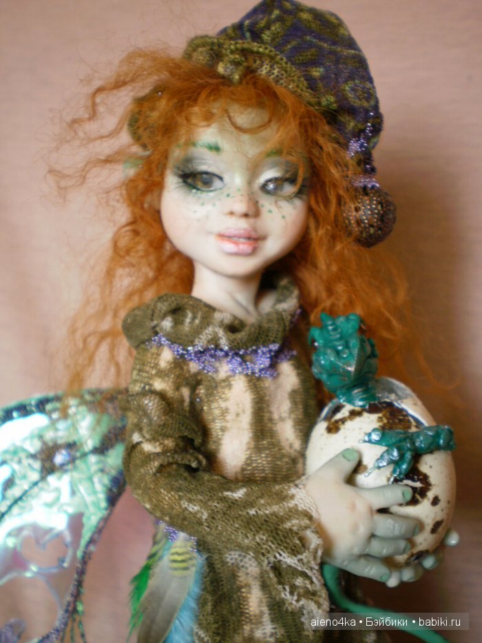 Нянька. Авторская кукла — Лепка авторских кукол: полимерная глина