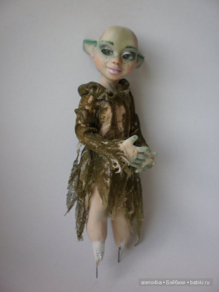 Нянька. Авторская кукла — Лепка авторских кукол: полимерная глина