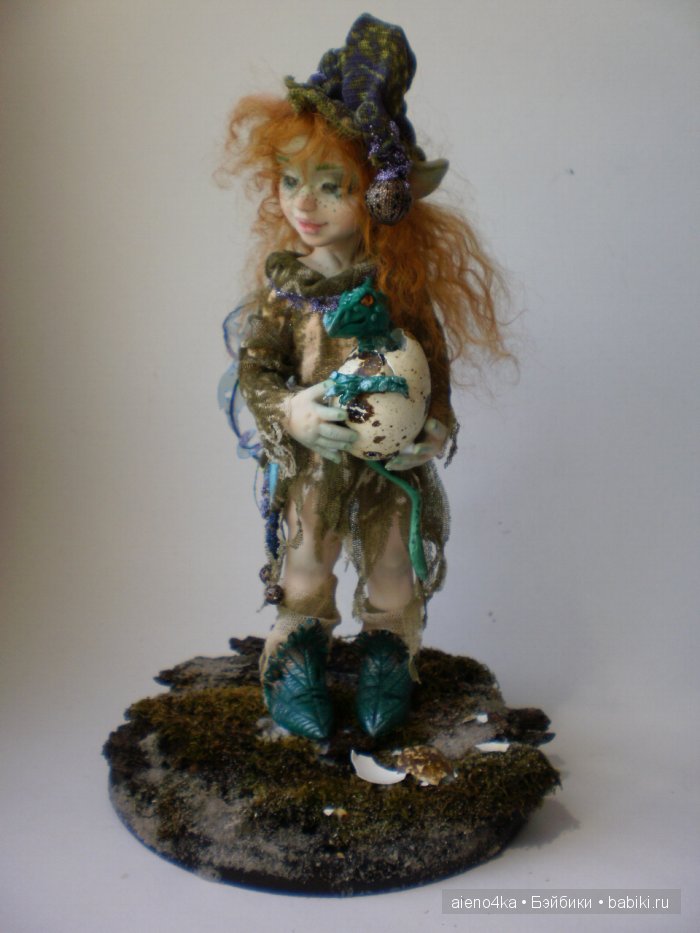 Нянька. Авторская кукла — Лепка авторских кукол: полимерная глина