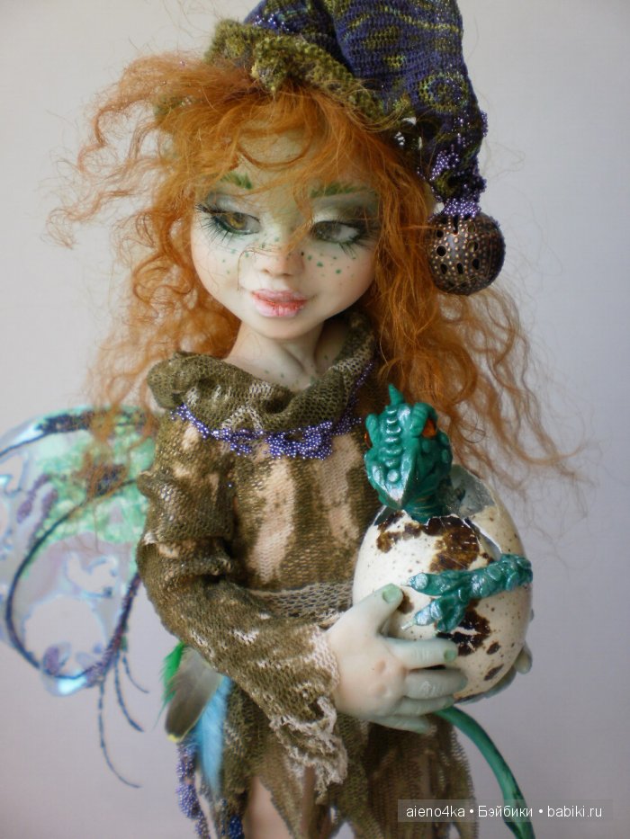 Нянька. Авторская кукла — Лепка авторских кукол: полимерная глина