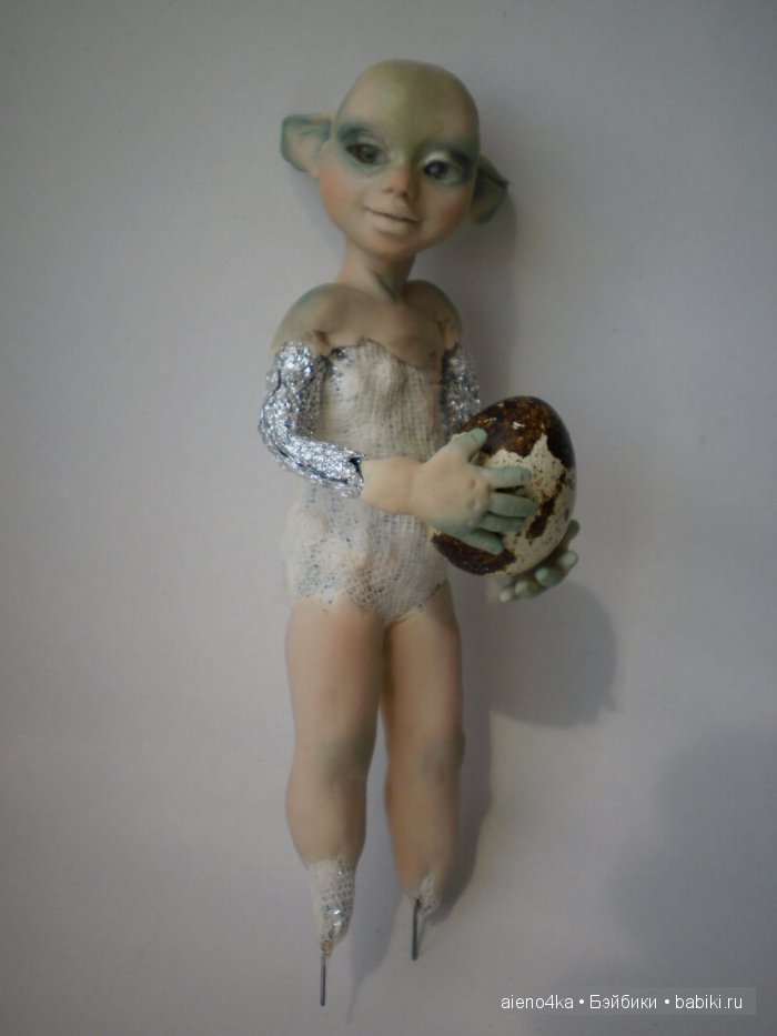 Нянька. Авторская кукла — Лепка авторских кукол: полимерная глина (фото 7)