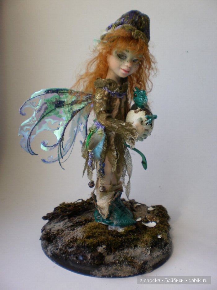 Нянька. Авторская кукла — Лепка авторских кукол: полимерная глина