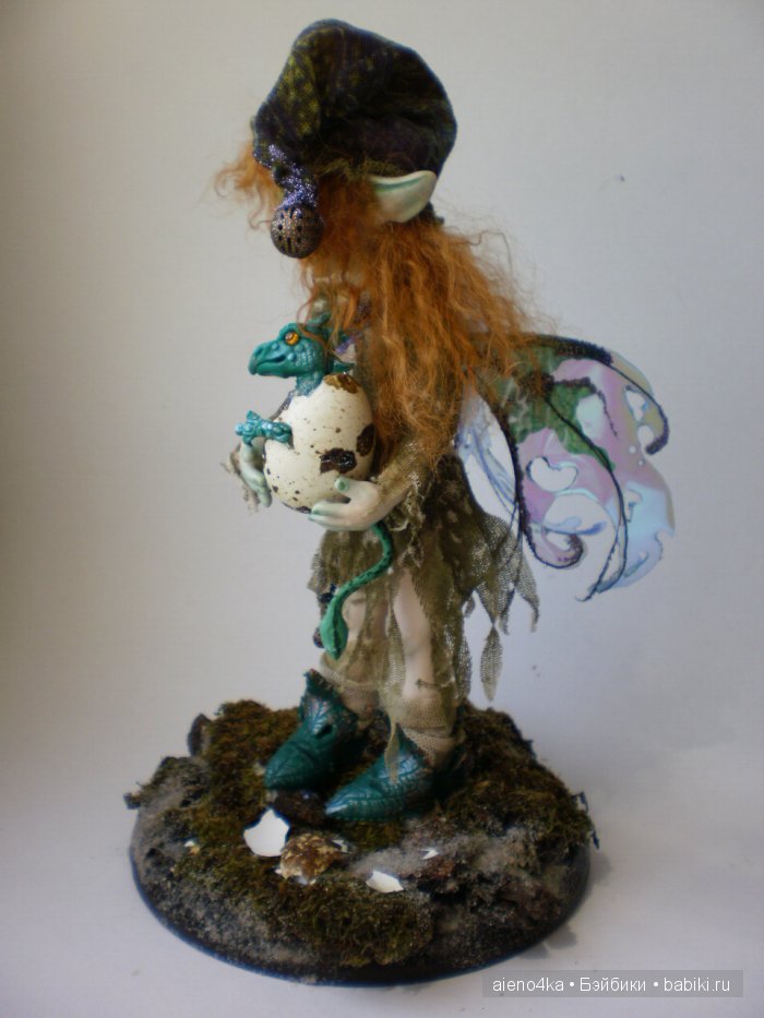 Нянька. Авторская кукла — Лепка авторских кукол: полимерная глина
