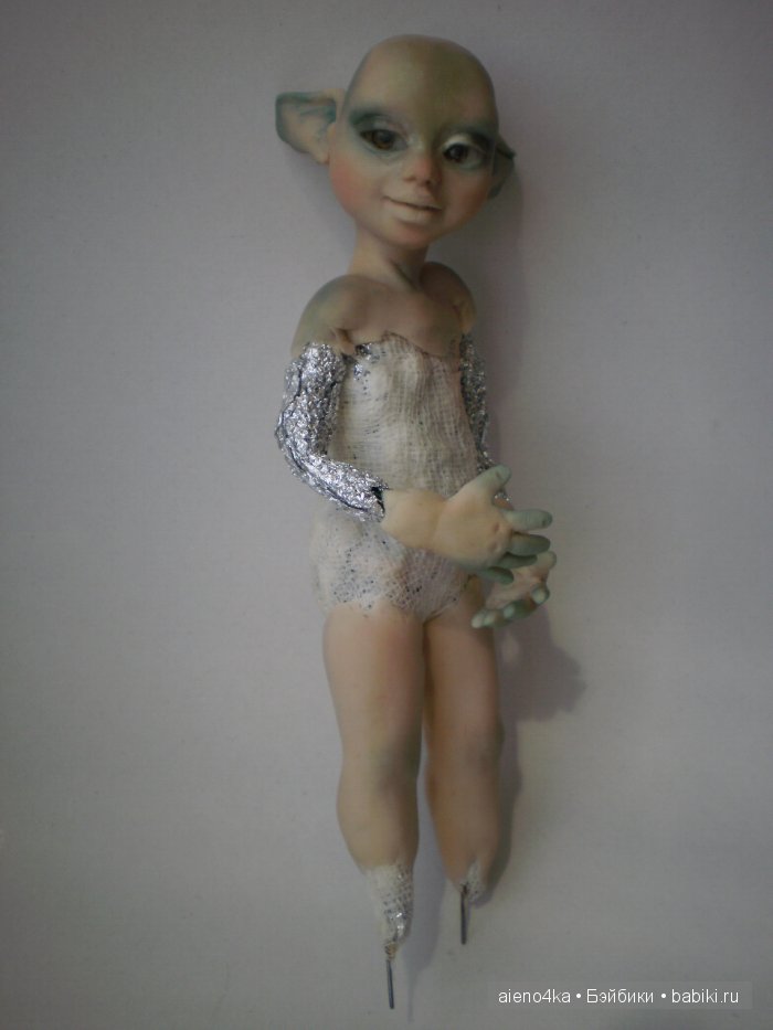 Нянька. Авторская кукла — Лепка авторских кукол: полимерная глина (фото 6)