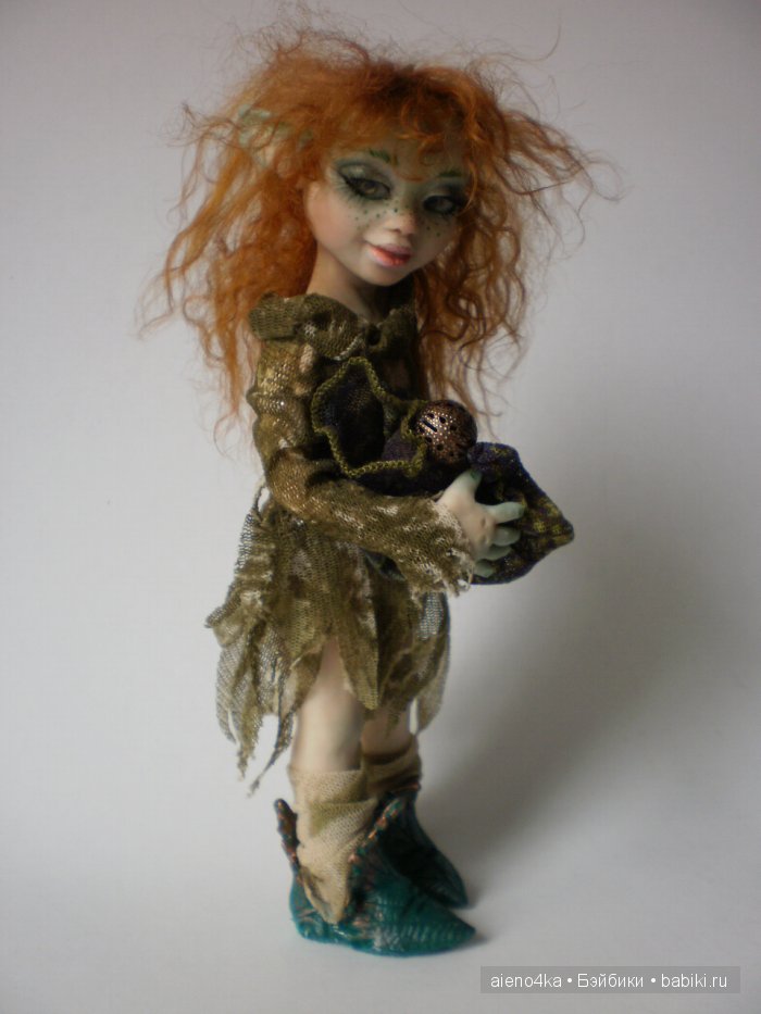 Нянька. Авторская кукла — Лепка авторских кукол: полимерная глина