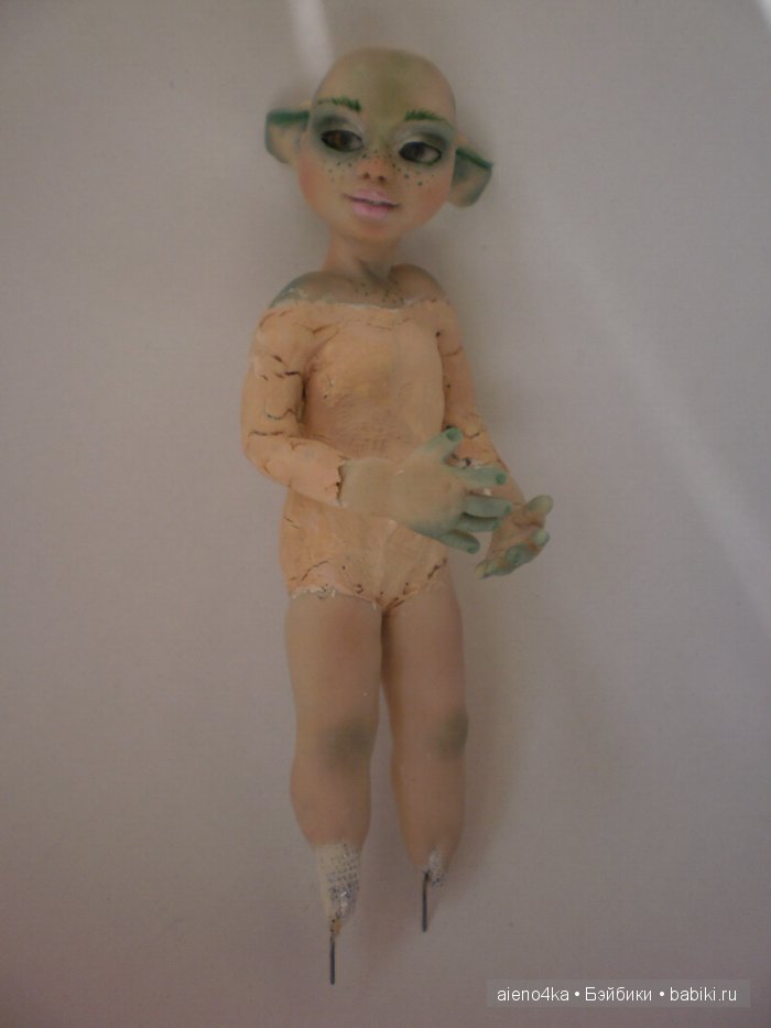 Нянька. Авторская кукла — Лепка авторских кукол: полимерная глина