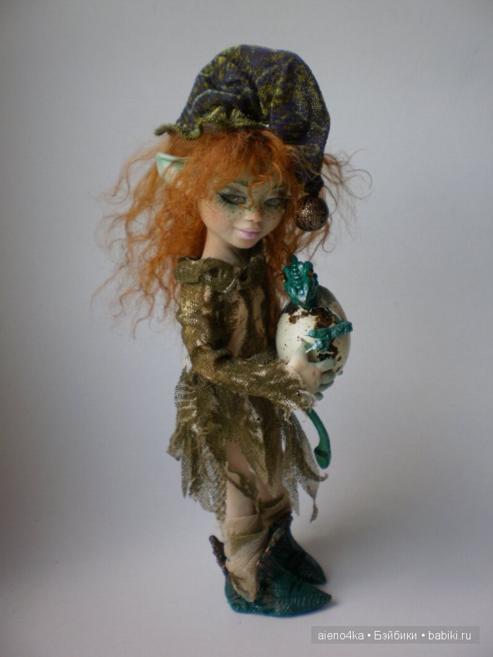 Нянька. Авторская кукла — Лепка авторских кукол: полимерная глина