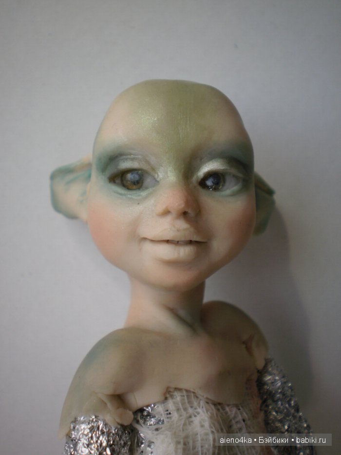 Нянька. Авторская кукла — Лепка авторских кукол: полимерная глина (фото 8)