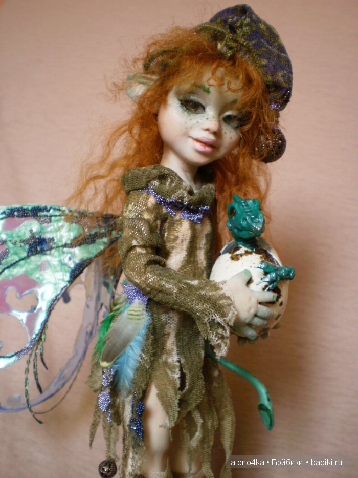 Нянька. Авторская кукла — Лепка авторских кукол: полимерная глина