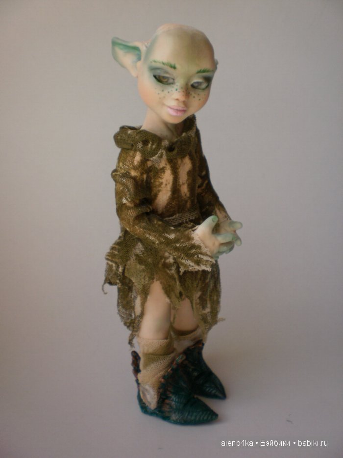 Нянька. Авторская кукла — Лепка авторских кукол: полимерная глина