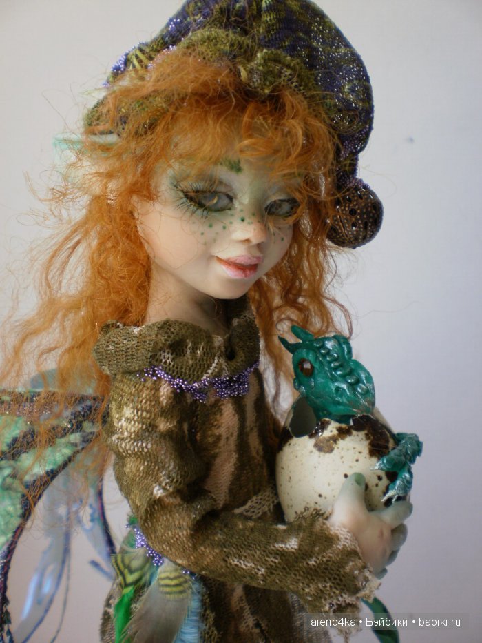 Нянька. Авторская кукла — Лепка авторских кукол: полимерная глина