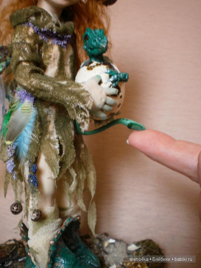 Нянька. Авторская кукла — Лепка авторских кукол: полимерная глина