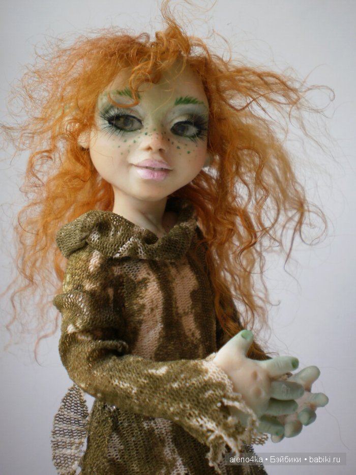 Нянька. Авторская кукла — Лепка авторских кукол: полимерная глина