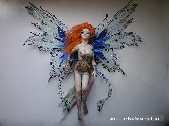 Авторская кукла Каллима. Бабочка