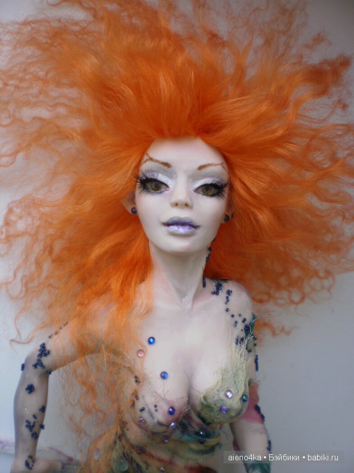 Авторская кукла Каллима. Бабочка