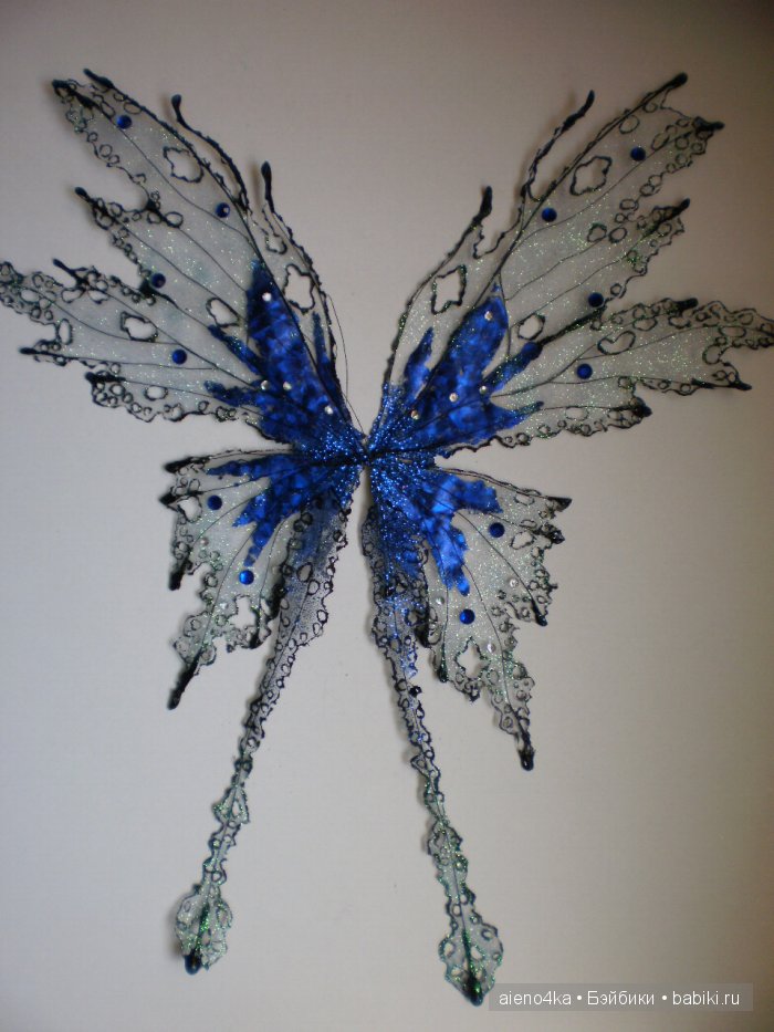 Авторская кукла Каллима. Бабочка