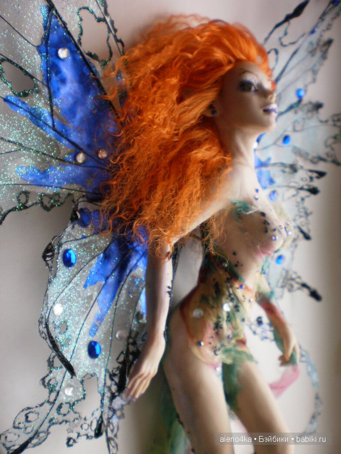 Авторская кукла Каллима. Бабочка