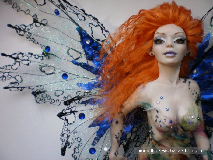 Авторская кукла Каллима. Бабочка