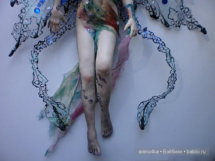 Авторская кукла Каллима. Бабочка