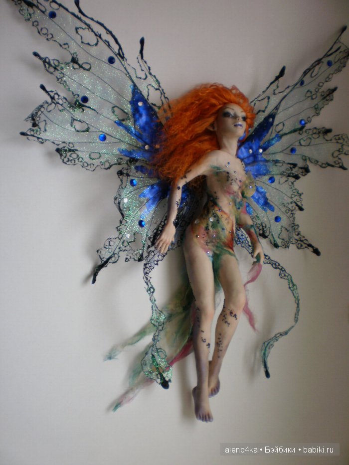Авторская кукла Каллима. Бабочка