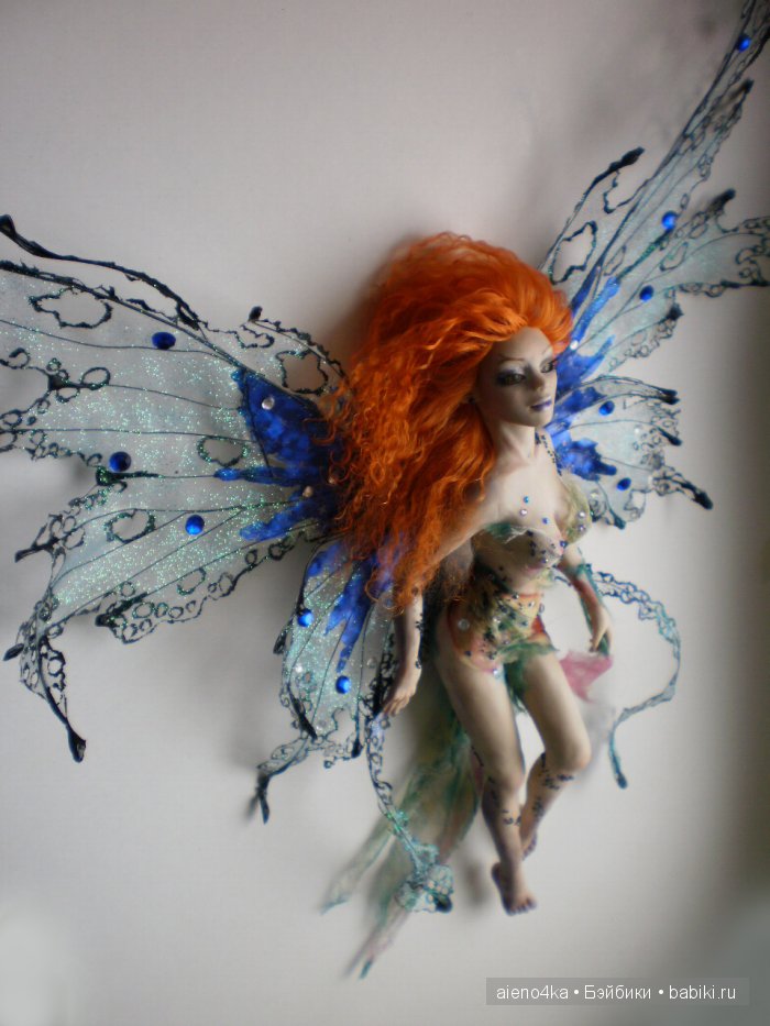 Авторская кукла Каллима. Бабочка