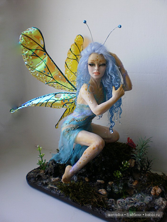 Авторская кукла Купава — Лепка авторских кукол: полимерная глина