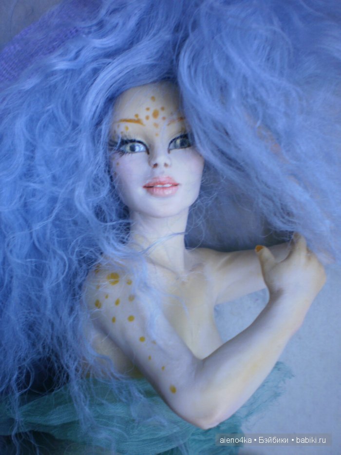 Авторская кукла Купава — Лепка авторских кукол: полимерная глина