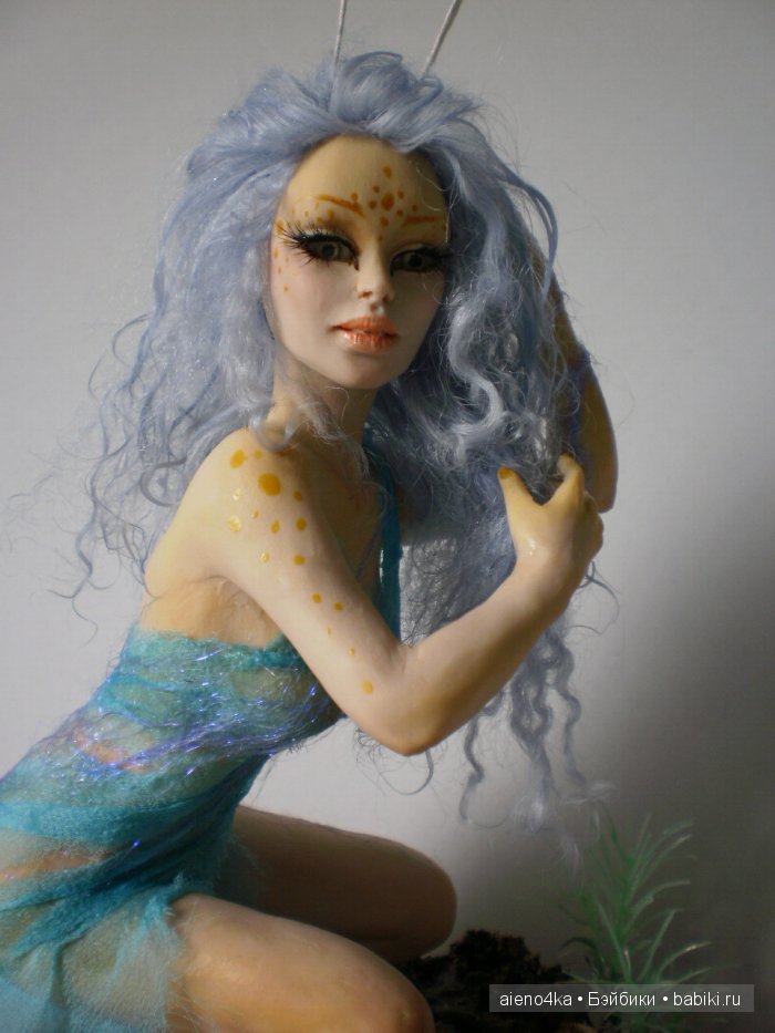 Авторская кукла Купава — Лепка авторских кукол: полимерная глина