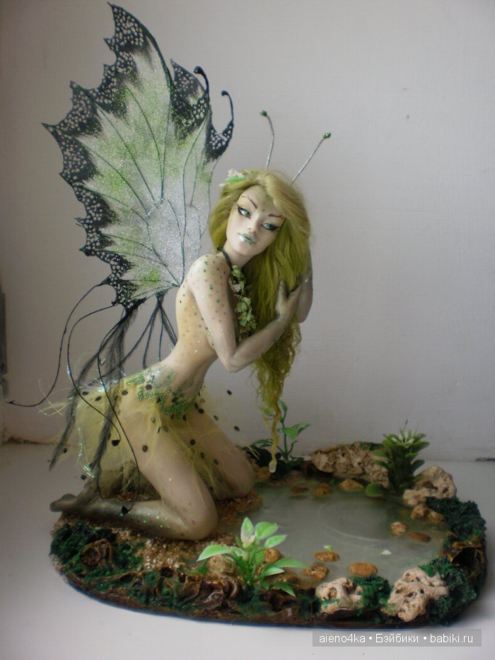 Авторская кукла Купава — Лепка авторских кукол: полимерная глина