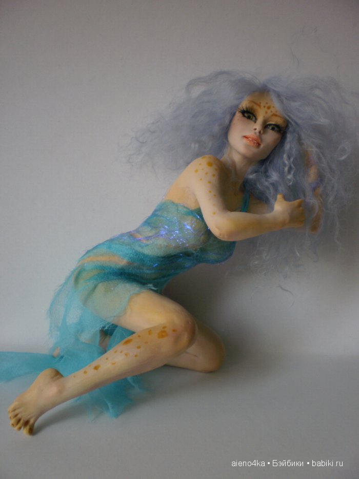 Авторская кукла Купава — Лепка авторских кукол: полимерная глина