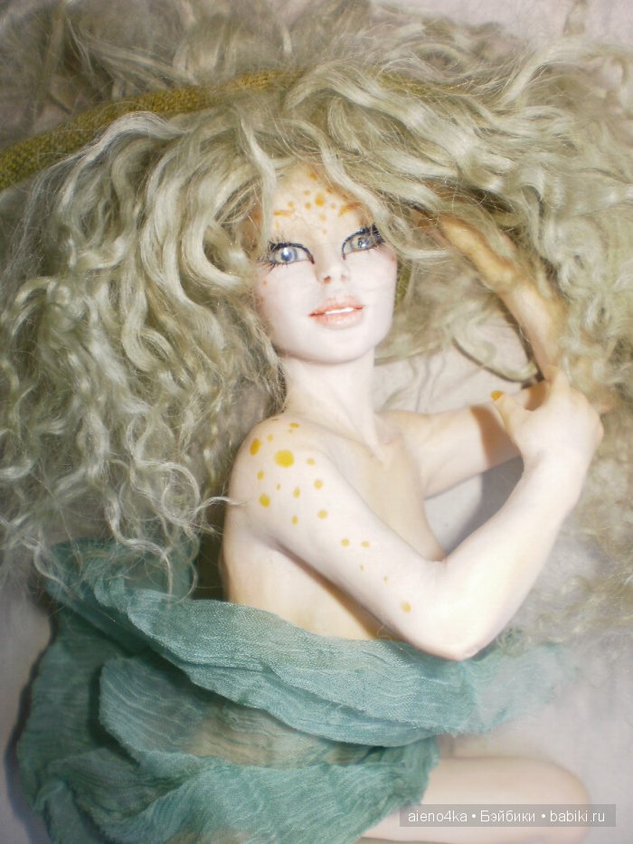 Авторская кукла Купава — Лепка авторских кукол: полимерная глина (фото 9)