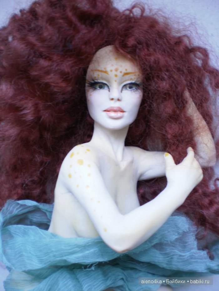 Авторская кукла Купава — Лепка авторских кукол: полимерная глина (фото 8)
