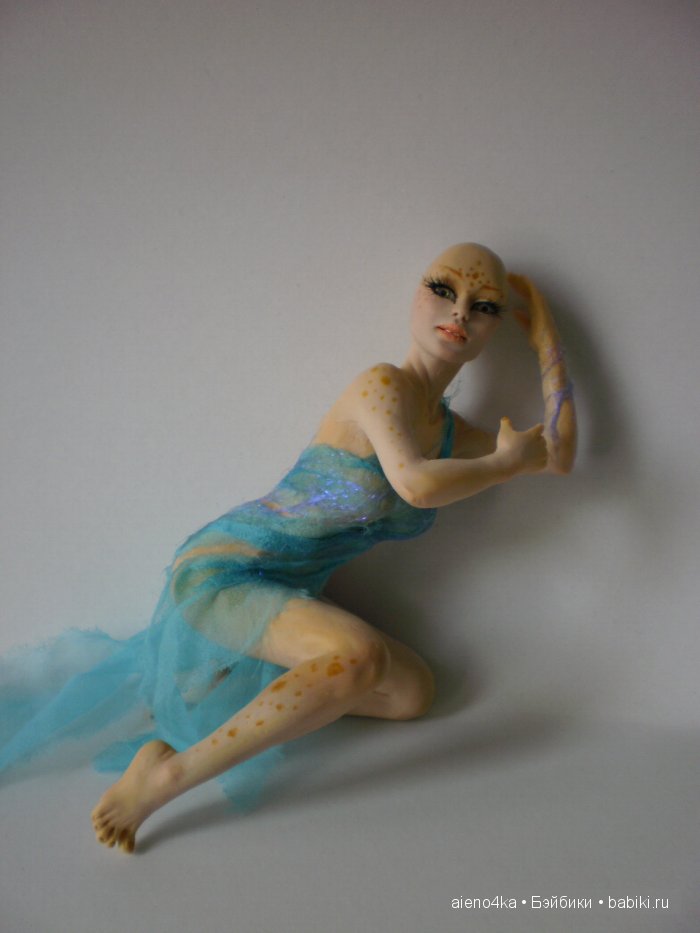 Авторская кукла Купава — Лепка авторских кукол: полимерная глина
