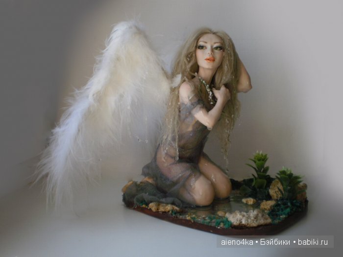 Утро Ангела. Авторская кукла ручной работы