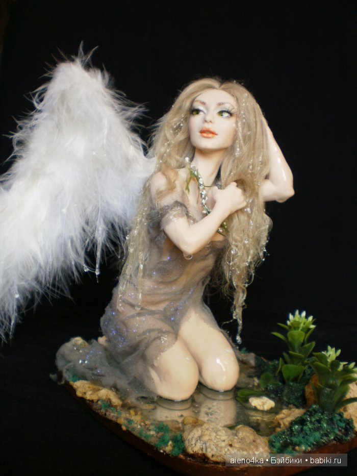 Утро Ангела. Авторская кукла ручной работы