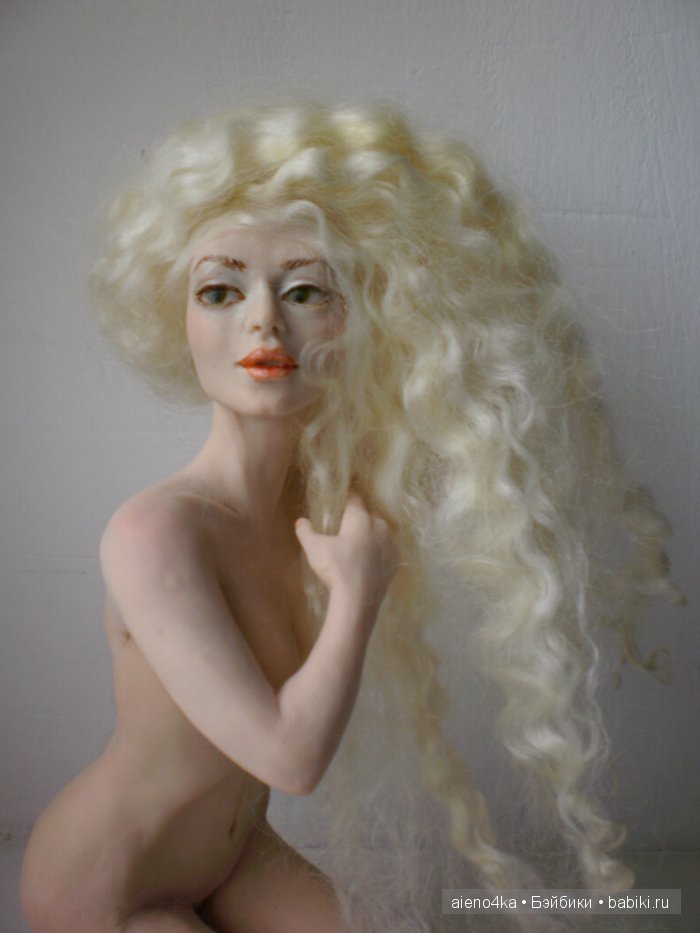 Утро Ангела. Авторская кукла ручной работы