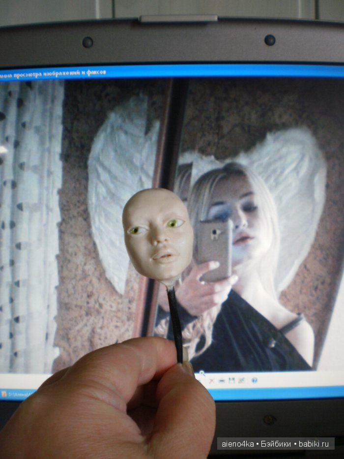 Утро Ангела. Авторская кукла ручной работы (фото 4)