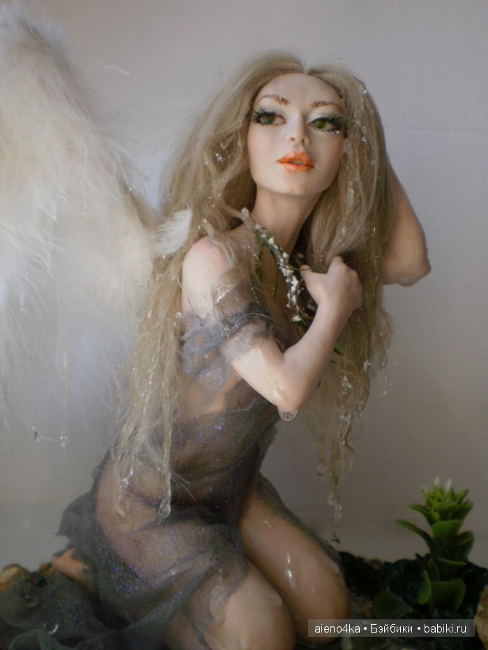Утро Ангела. Авторская кукла ручной работы
